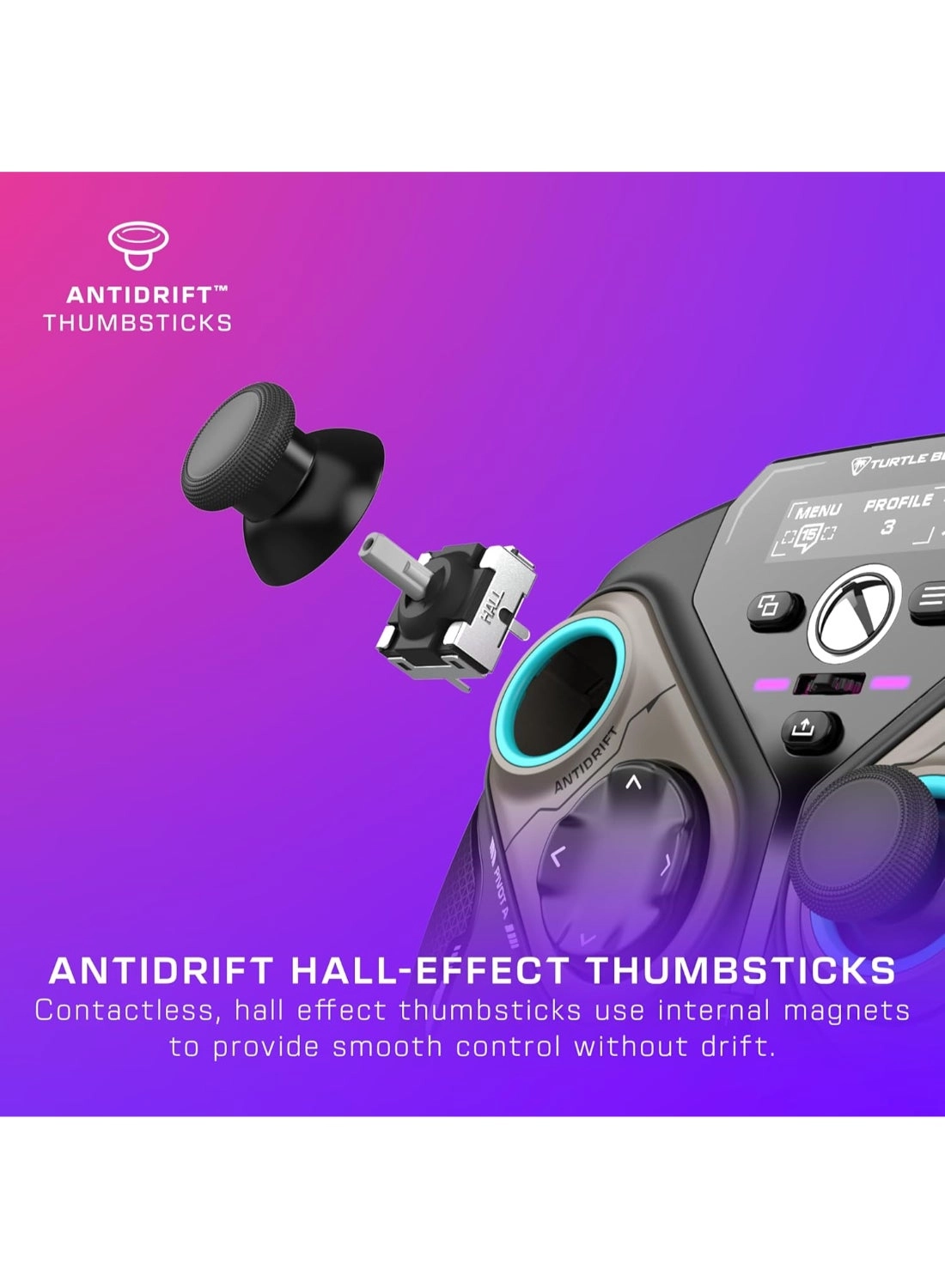 PC Xbox Stealth Pivot Wireless Smart Controller Black