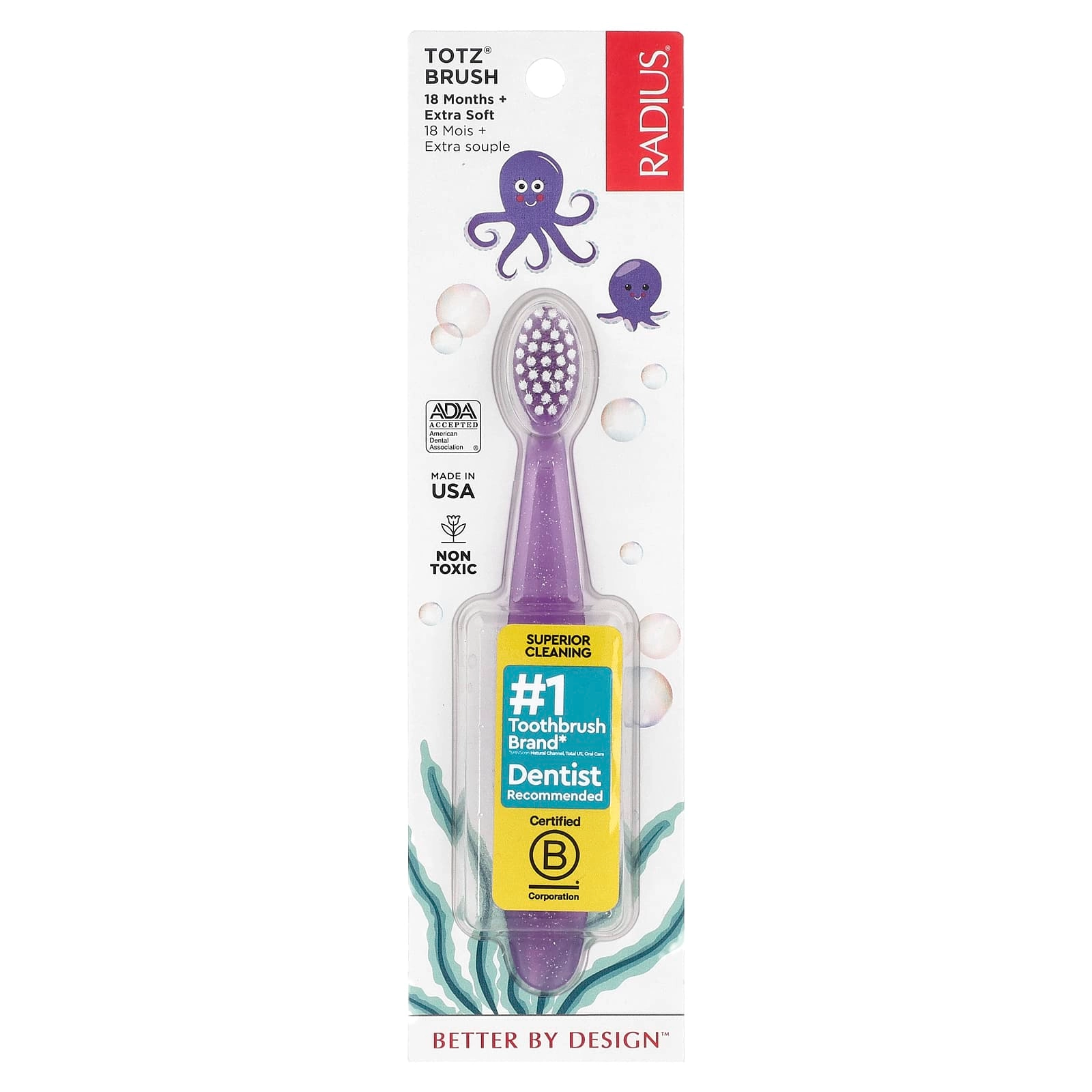 RADIUS Totz Toothbrush - Extra Soft