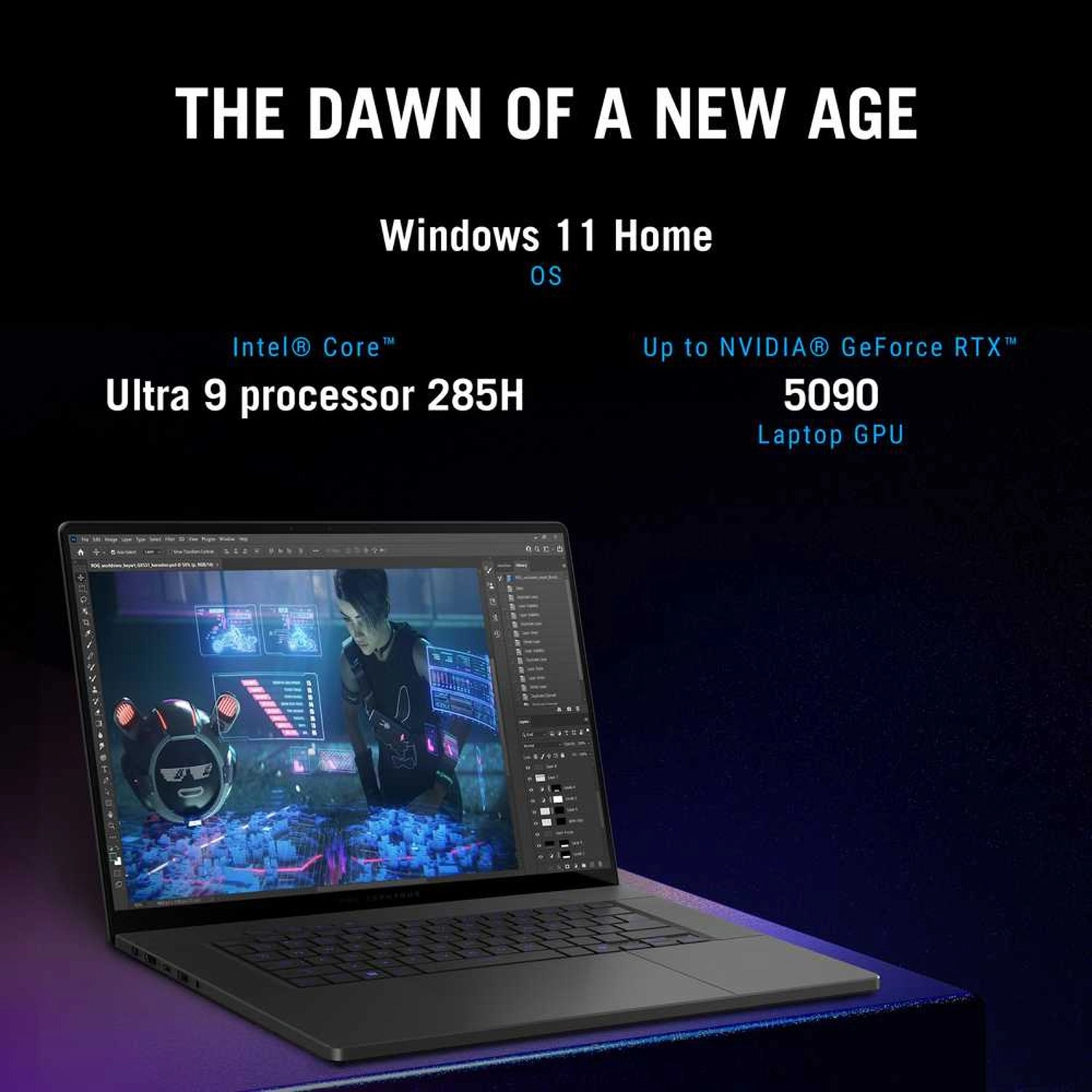 ROG Zephyrus G16 GU605CX - 16'' Core Ultra 9 285H 64GB DDR5 2TB SSD