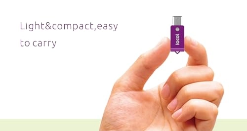 Mini 2 in 1 Dual USB Flash Drive - USB 3.2 Gen 2 Type C and USB-A 32GB