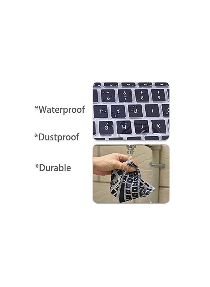 Silicone Keyboard Cover - Arabic + English