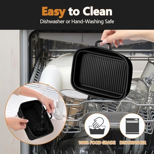 Air Fryer Silicone Liner - Silicone 2-Pack