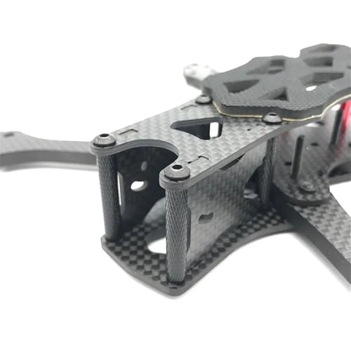 X Type Split Carbon Fiber Frame Kit - 5 Inch 225mm wheelbase