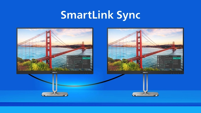 Smart Link Sync: for uniform daisy-chained displays