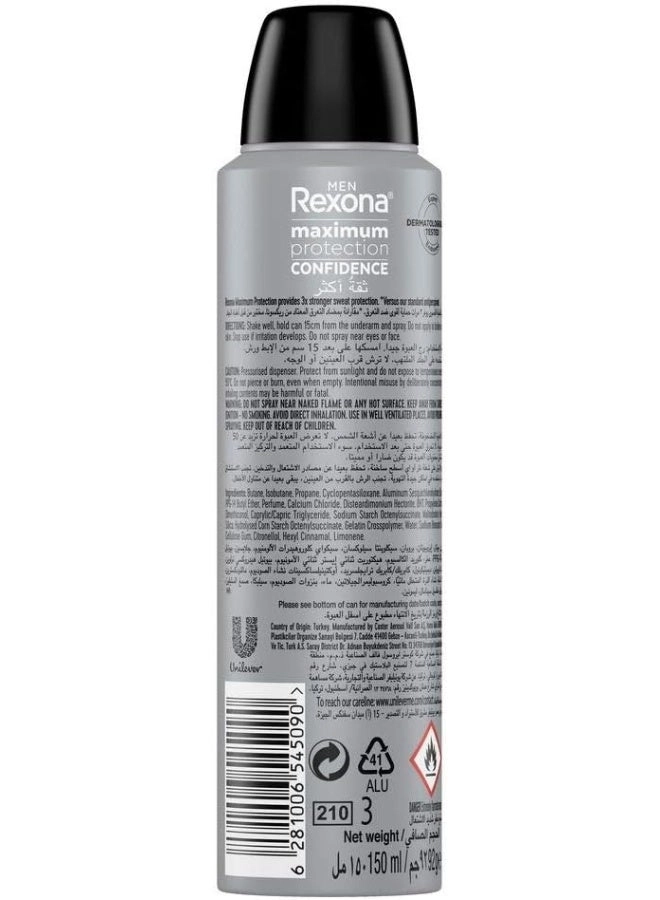 Men Antiperspirant Deodorant Spray - 150 milliliter