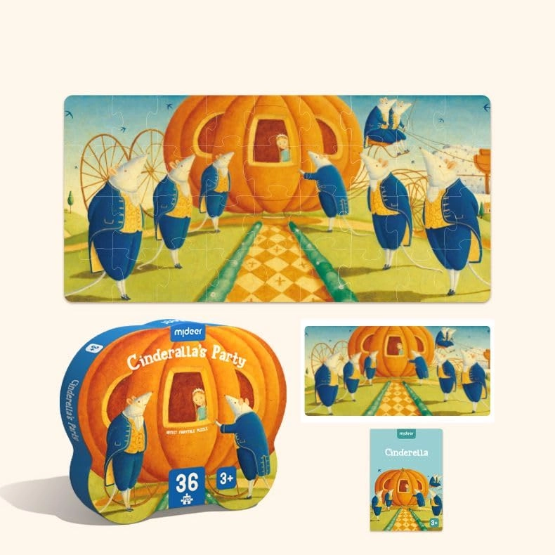 Mini Fairy Tale Kids Puzzle - 3+ 36 pieces