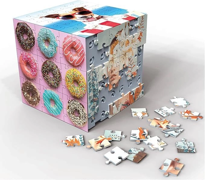 Educa Cube Animals 3D Puzzle (RTT-20125) - 216 pcs