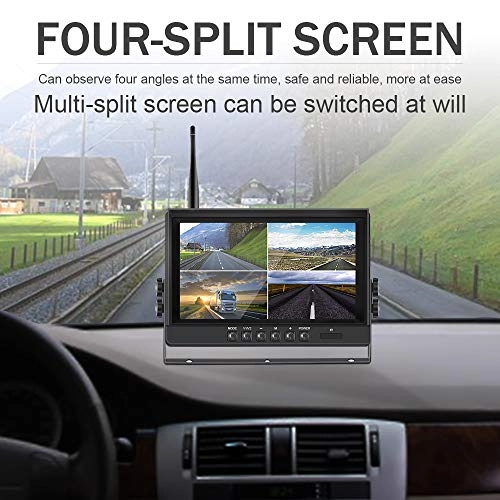 Backup Camera - Night vision Wireless 420 TVL + Monitor - 7 Inches