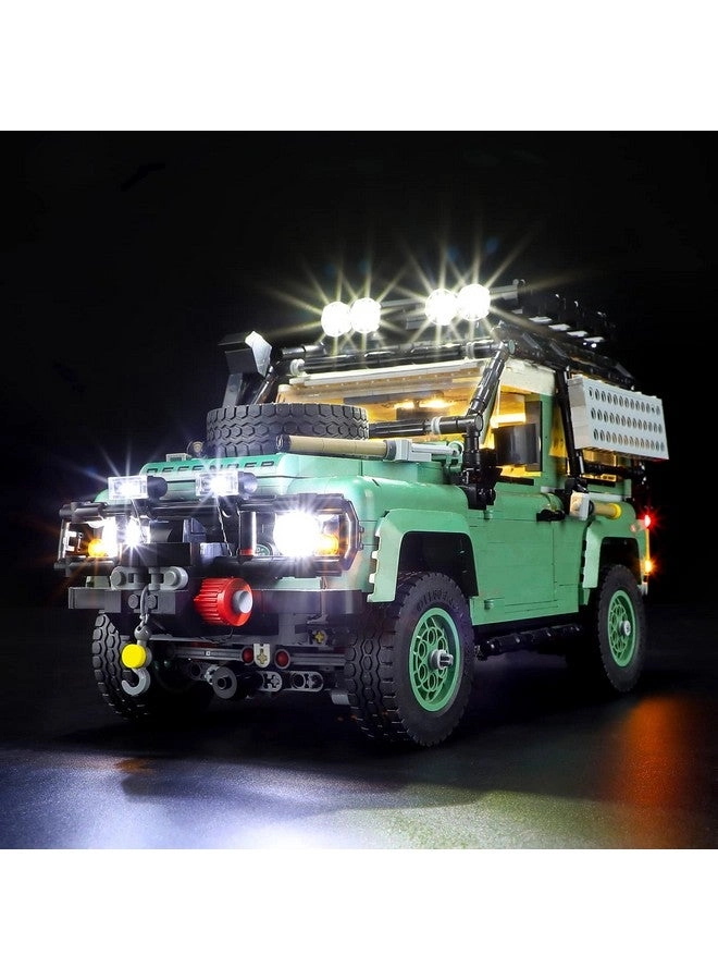 LED Lighting Kit for LEGO Land Rover Classic Defender 90 10317 - Plastic 1
