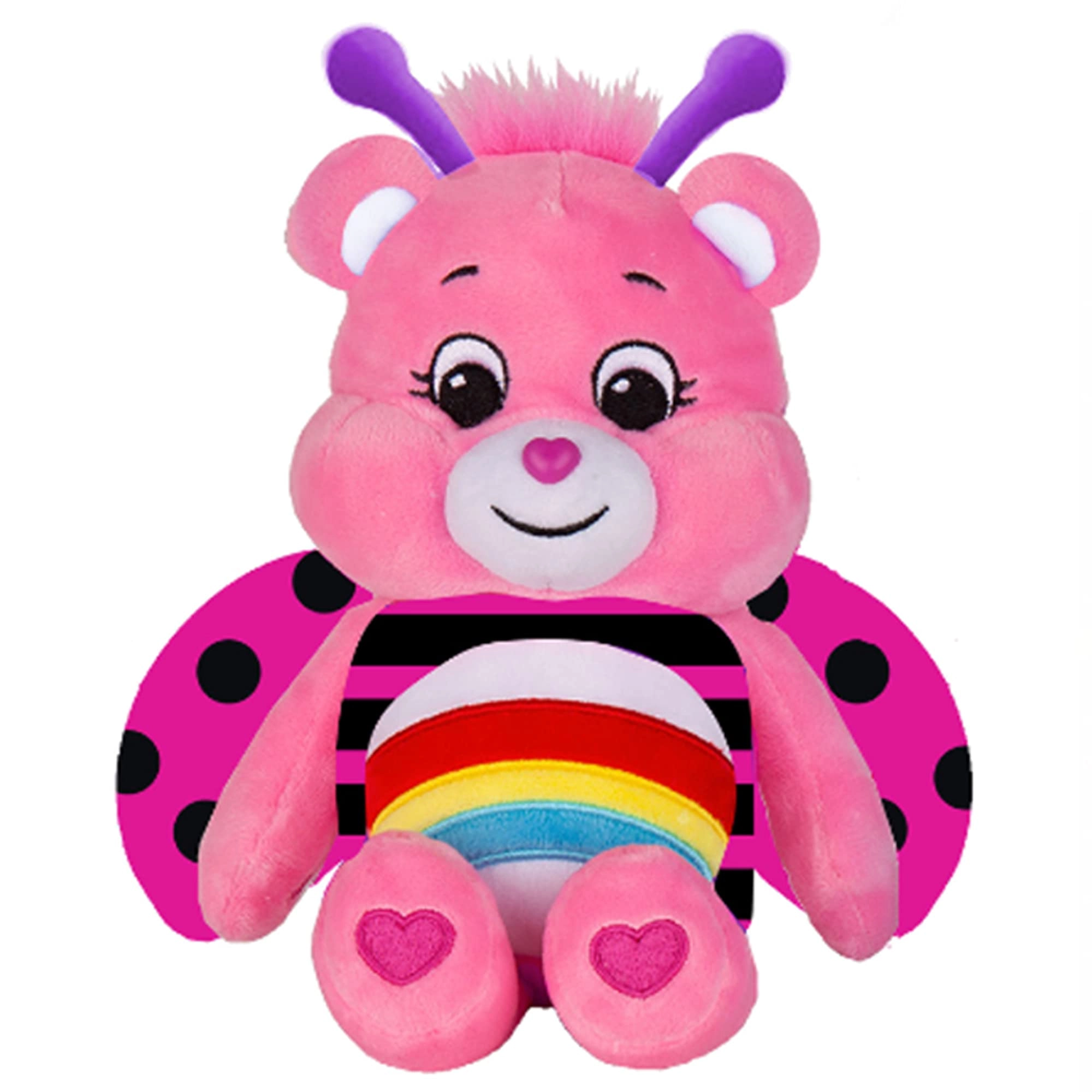 Basic Fun Cheer Bear - 9 Inches Pink