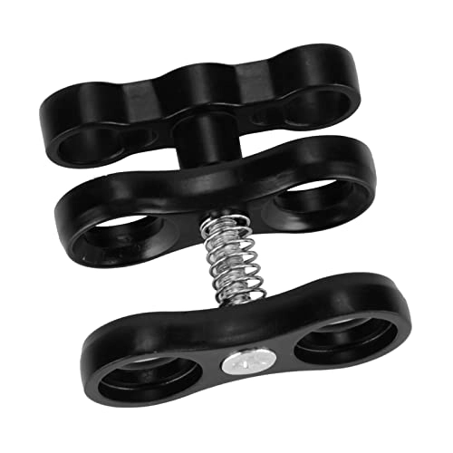 Ball Clamp Diving Light Mount - 2.44 * 2.48in Black 360° rotation
