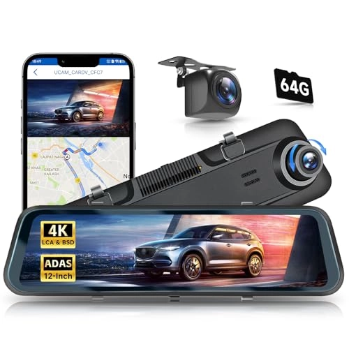 Mirror Dash Cam - 4K