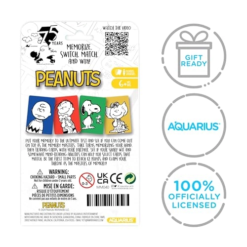 Peanuts 75th Memory Master - Card Game