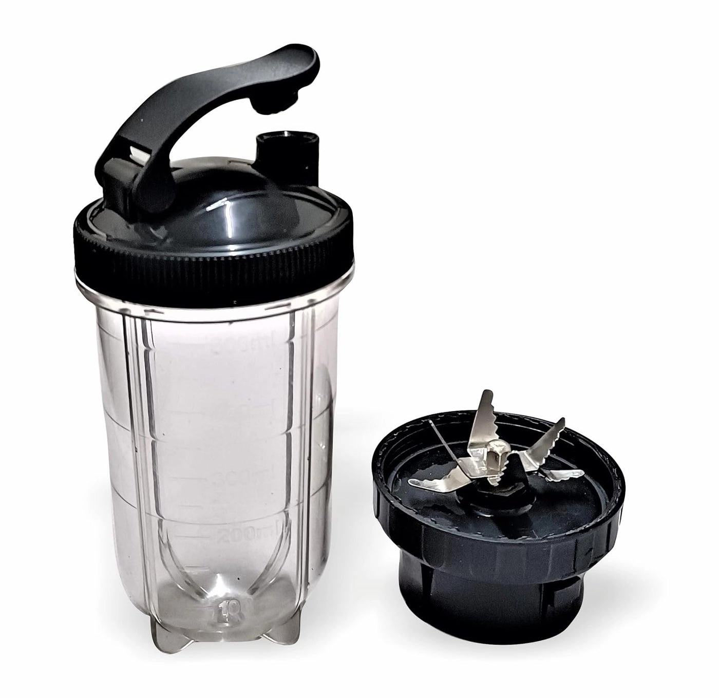 Bullet Jars - 530 ML 350 ML ABS Transparent