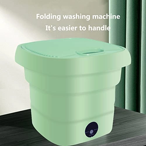 Portable Washing Machine for Apartments Washing Machine with Spin Portable Washer And Combo Machine Perfect for Small Clothes Apartments Camping Travelling,Orange B0CQPK7WN6