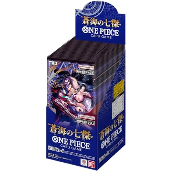 rayihni ONE PIECE CARD GAME THE SEVEN HEROES OF THE BLUE SEA BOOSTER BOX (OP-14) - Japanese 24 pcs