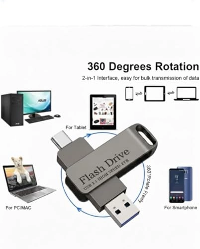 USB Flash Drive - USB Type C 2 TB