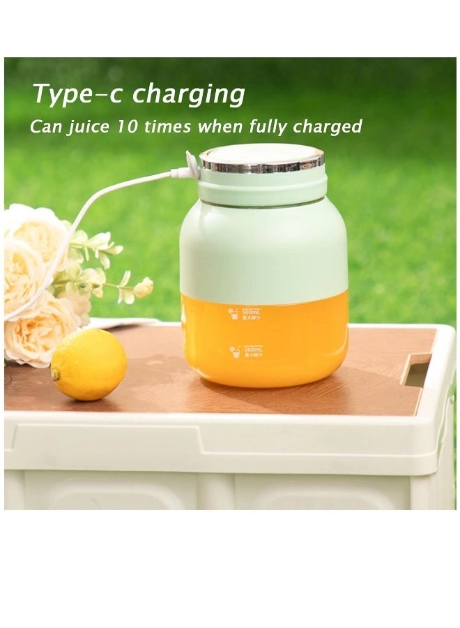 SG3009 - Portable rechargeable 10-blade 2-in-1 juicer