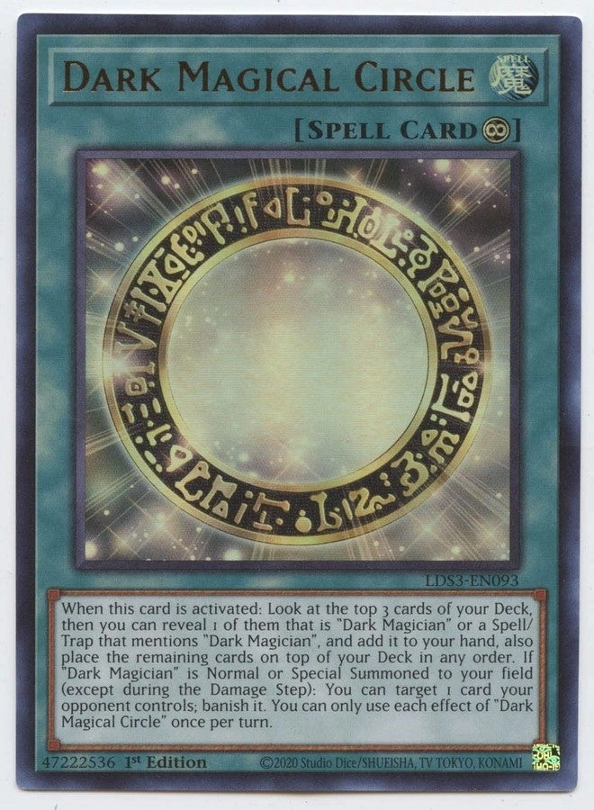 Yu-Gi-Oh! Dark Magical Circle LDS3-EN093 - 1st Edition