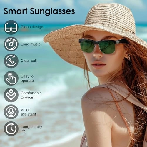 Smart Glasses - Bluetooth Polarized