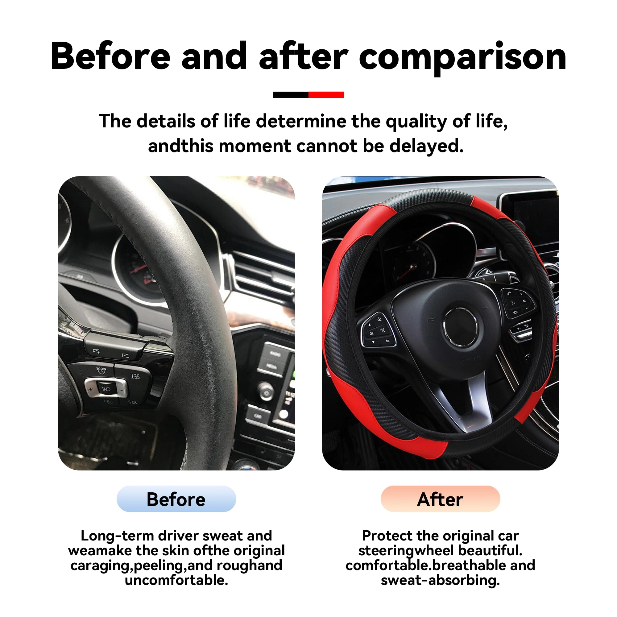 Car Steering Wheel Cover