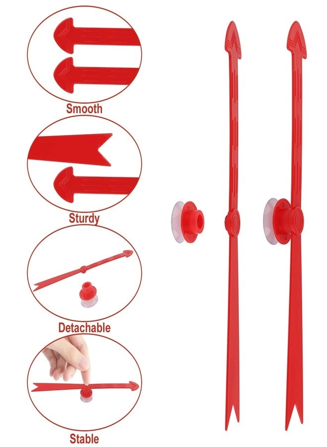 Arrow Spinner - Large Red Suction Cup
