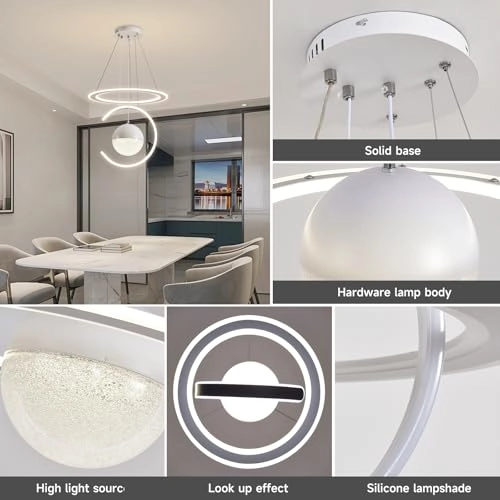 Dimmable LED Chandelier - 3000k to 6000k Dimmable