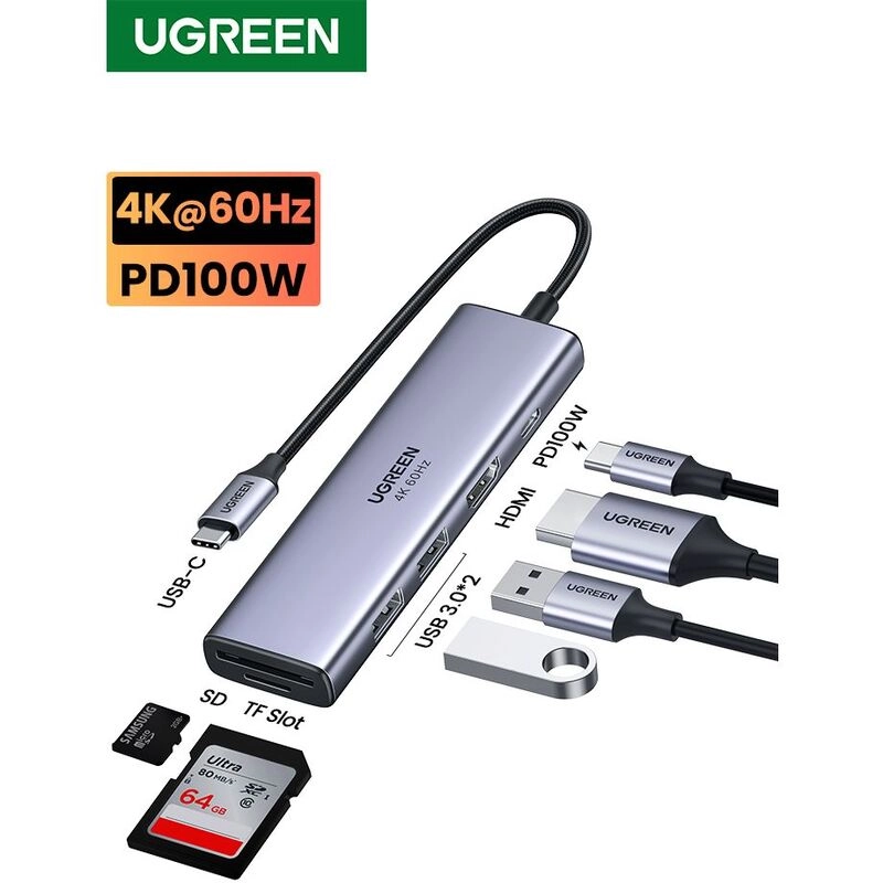 6-in-1 USB C HUB