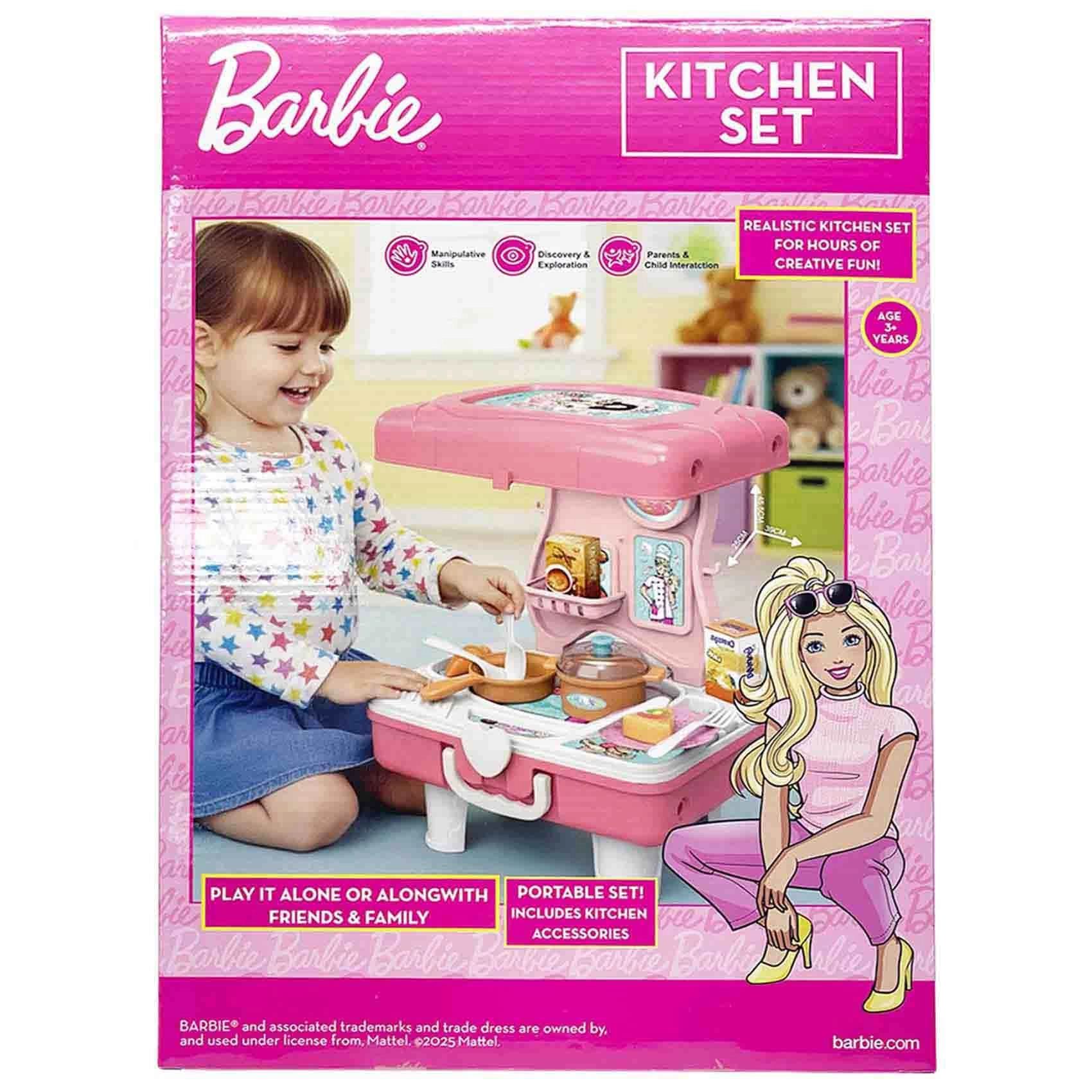 Barbie Ultimate 2-in-1 Kitchen - Portable Role Play