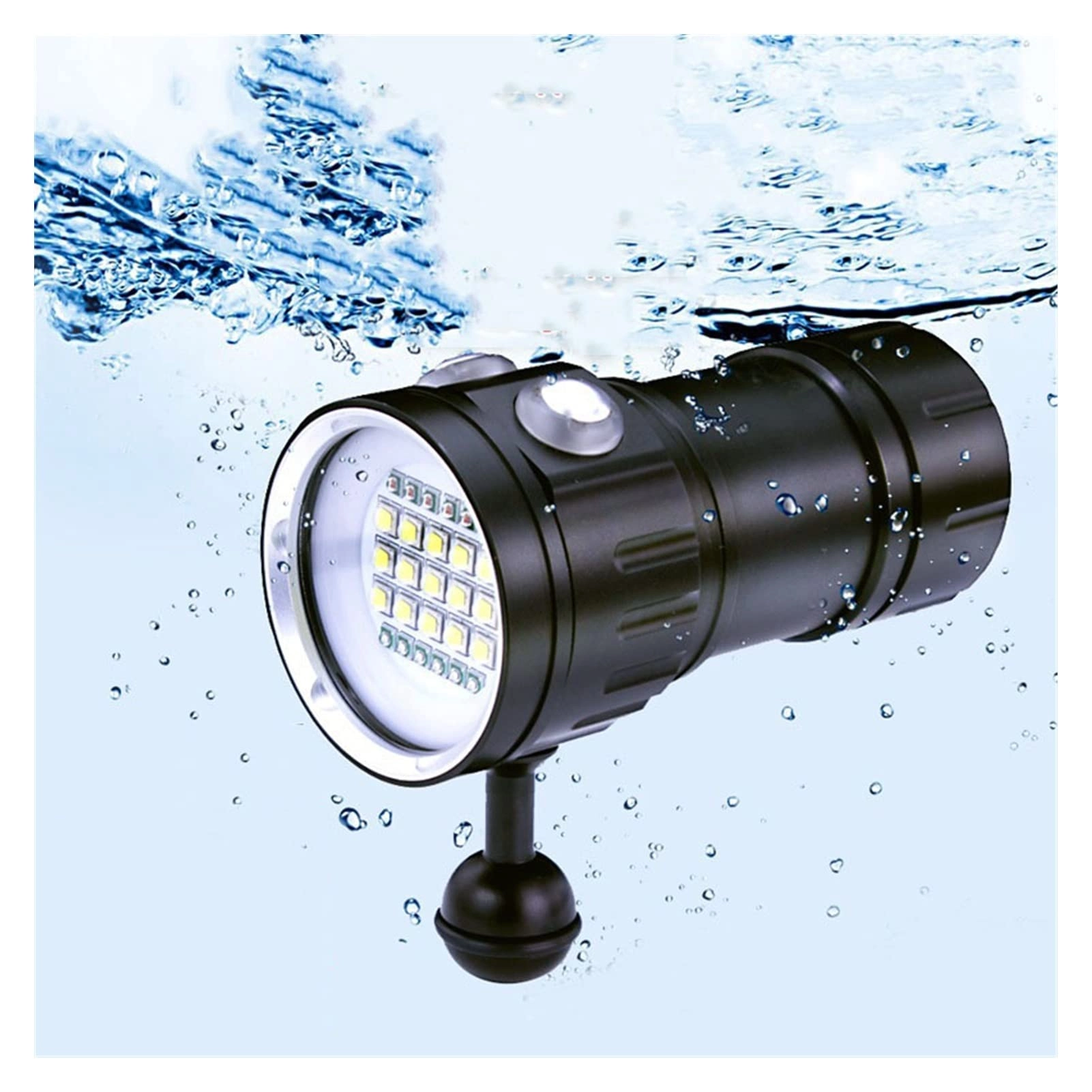 OLPERLO Scuba Diving Torch - 120 degrees