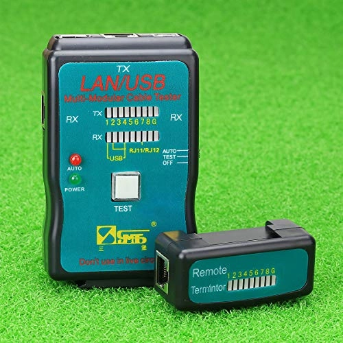 CT-168 - RJ45 RJ11 USB BNC RCA Coaxial manual test