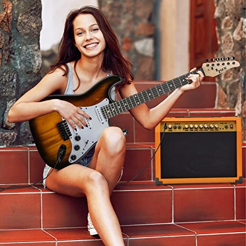 Electric Guitar Amplifier - 40W 8” 4-Ohm Solid State Combo