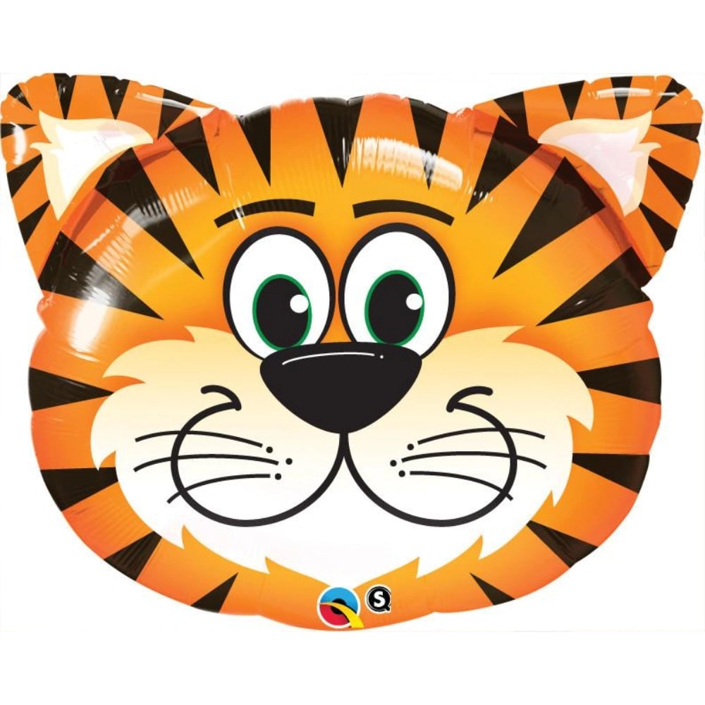 Qualatex Tickled Tiger Foil Balloon - 30-Inch