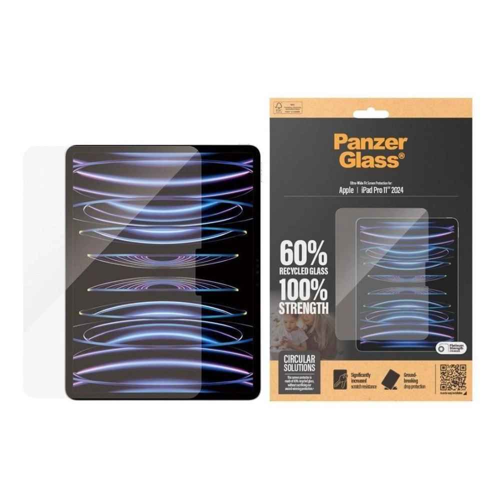 Clear Tempered Glass for iPad Pro 11 2024