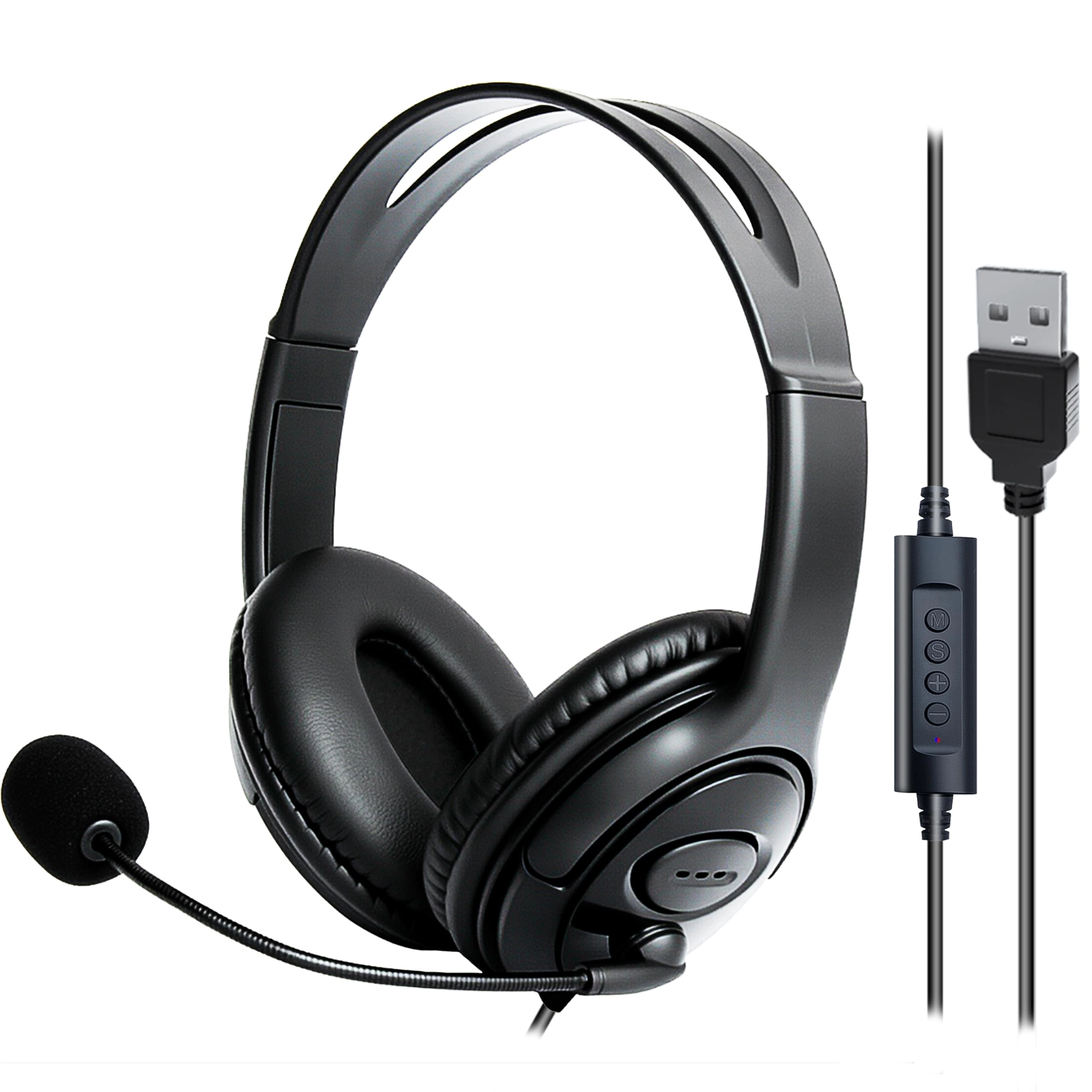 321Wasay Computer Headset - Wired Headset