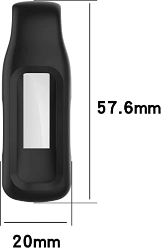 Protective Case for Fitbit Inspire 2 - Soft Silicone Replacement Clip