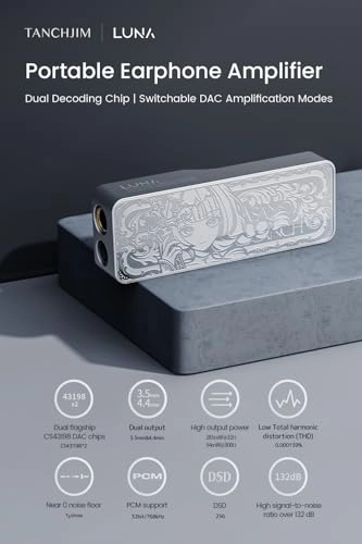Luna AT - Portable USB DAC AMP Dual 3.5mm 4.4mm Outputs
