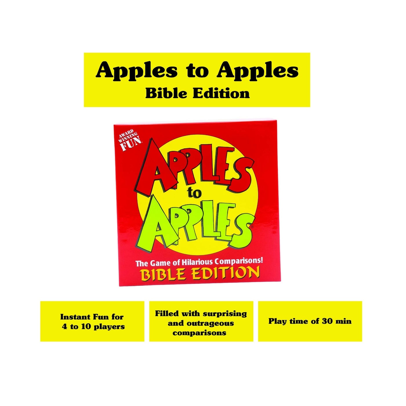 Apples to Apples: Bible Edition