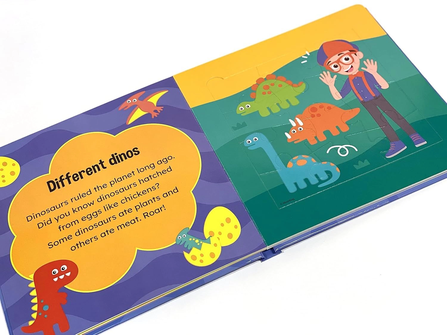 Blippi My First Puzzle Book - 3+ 9 pieces