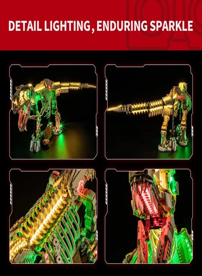 2.0 Light Kit - Tyrannosaurus rex for Lego 76968 Jurassic World