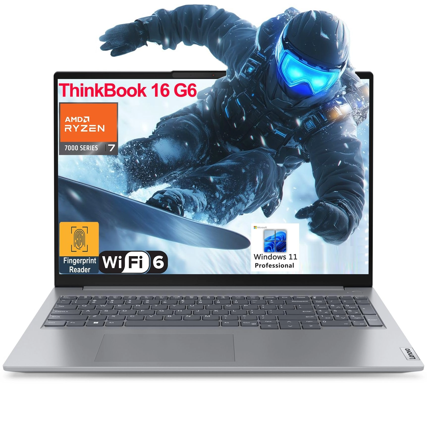 Lenovo ThinkBook 16 G6 - 16'' Ryzen 7-7730U 64GB DDR4 2TB SSD