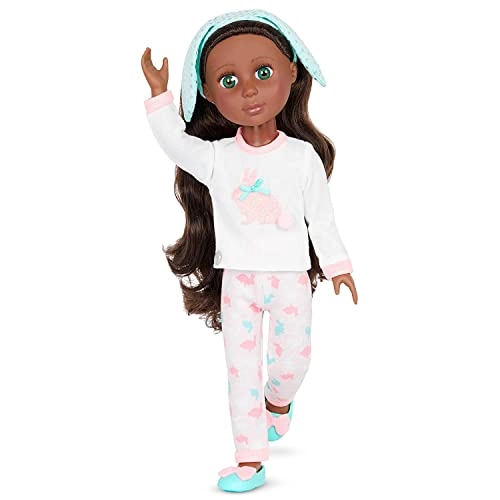 Eniko Doll - 14-inch Brown Hair Green Eyes Ages 3+