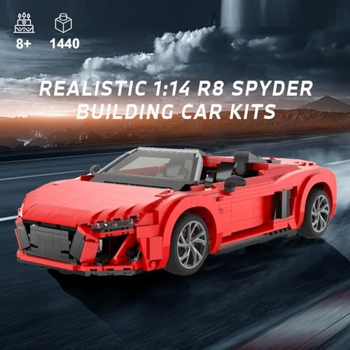 R8 Spyder - 1:14 Red