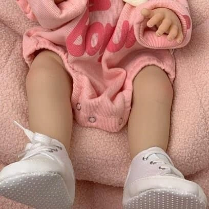 Erin Reborn Baby Doll - 55 cm Silicone Blue Eyes