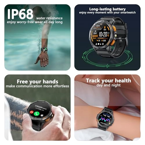 Military Smart Watch metal alloy