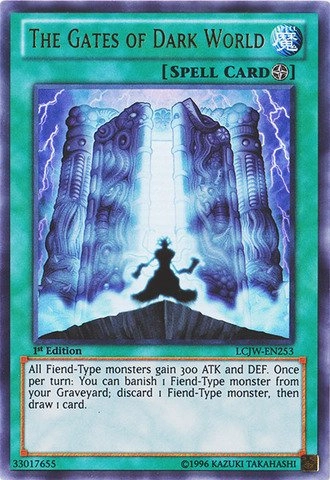 Yu-Gi-Oh! The Gates of Dark World LCJW-EN253 - Legendary Collection Joeys World 1st Edition
