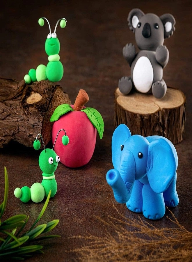 Air Dry Clay - Non-Toxic Non-Sticky 12 pcs.