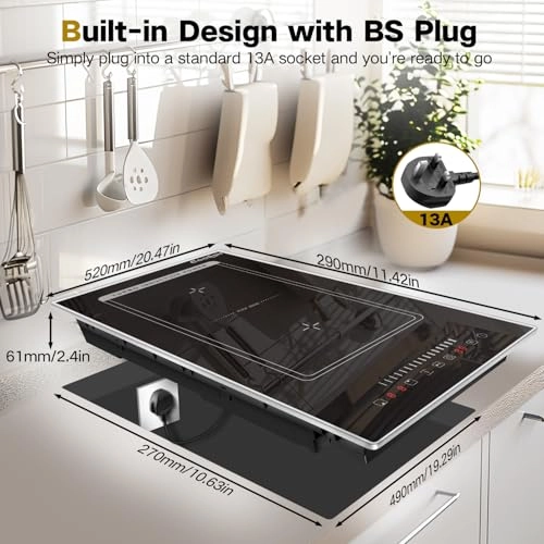CSI-B22811K-BS Induction hob