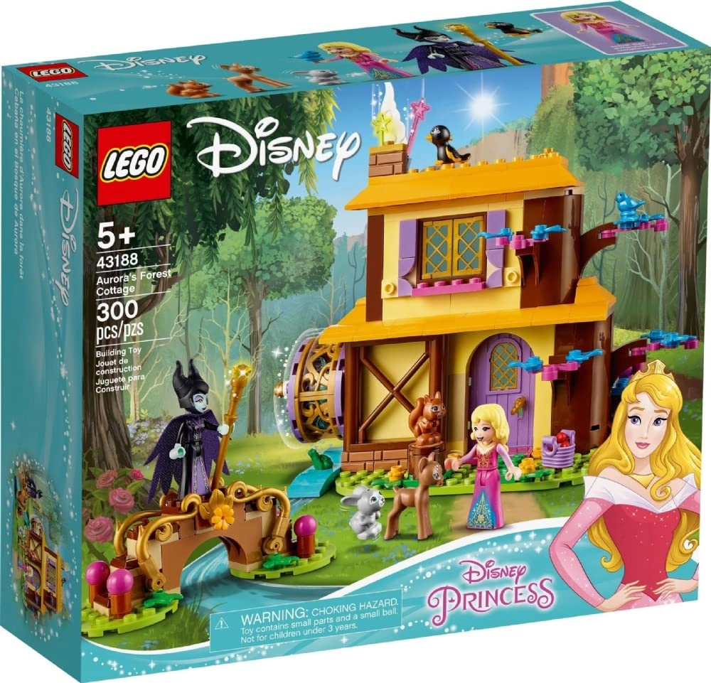 LEGO Disney Aurora’s Forest Cottage (43188)