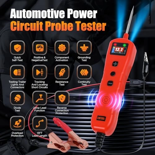 Power Circuit Probe Tester - 8A 9-30V